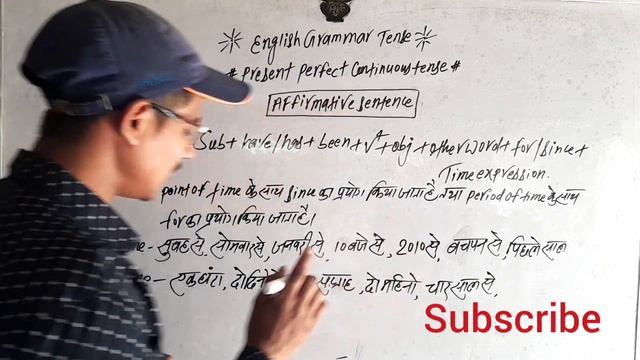 English Grammar Tense||Present Perfect Continuous Tense||Affirmative Sentence||Academy Online Class смотреть онлайн
