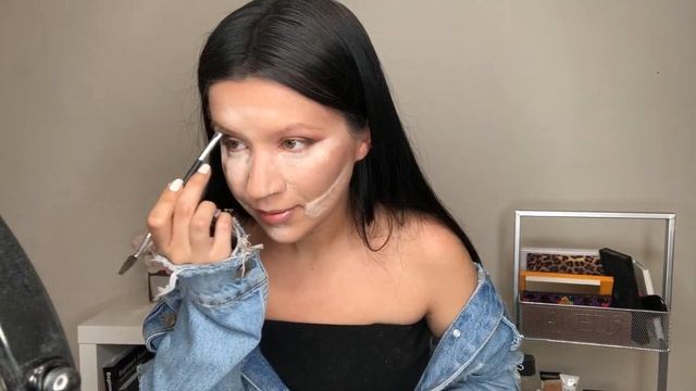 Макияж как в Инстаграм | Вечерний макияж - Американский Full Glam | Instagram Baddie смотреть онлайн