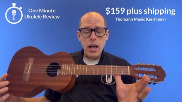 One Minute Ukulele Review: Baton Rouge Eight String Tenor Ukulele