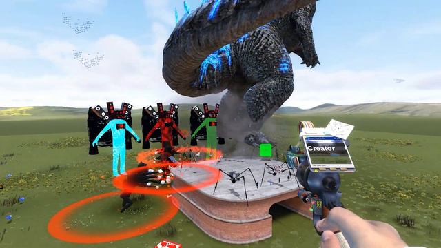 Cameraman Titan Cameraman Skibidi toliet в Garry's mod смотреть онлайн