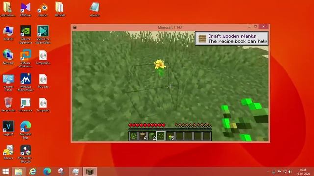 Running Minecraft on any windows. Portable Java version. смотреть онлайн
