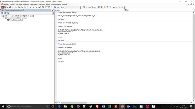 Communication entre Access et Excel par le code VBA смотреть онлайн