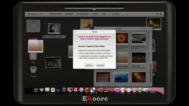 Ekoore ET10TA - Presentazione Supporto Adobe AIR смотреть онлайн