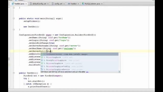 How To Make A Java IRC Bot, Episode 5: Configs смотреть онлайн
