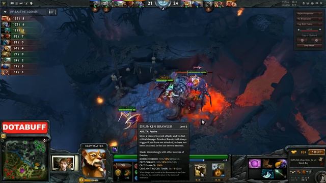 Dota 2 Purge plays Brewmaster - Replay смотреть онлайн