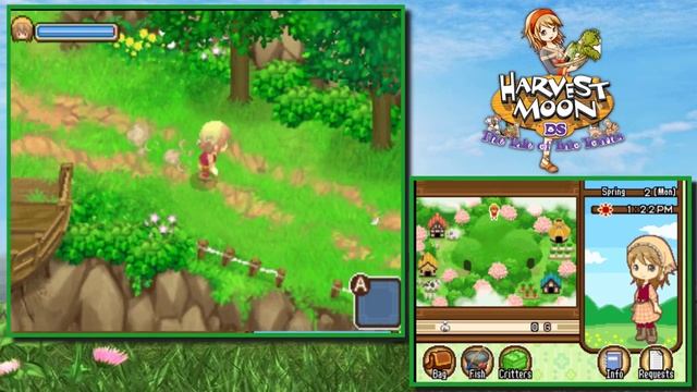 Harvest Moon DS: The Tale Of Two Towns - Part 2 - The Wild Is A Scary Place