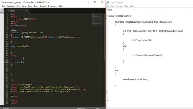 PHP - Personal Homepage (Paano gumawa ng login gamit ang POST) смотреть онлайн