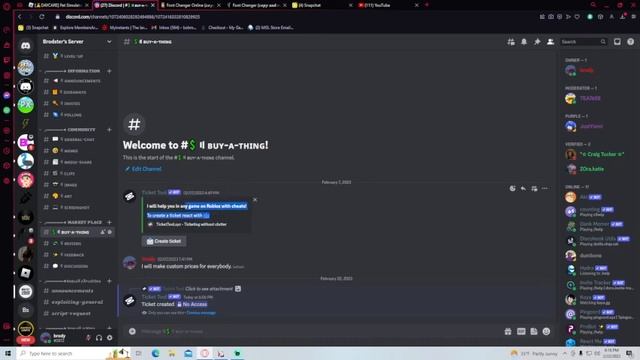 my roblox discord server (has all roblox cheats) смотреть онлайн