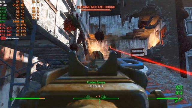 Fallout 4 #3 [PC] GTX 1050 Ti 4GB GDDR5 & Intel Pentium G4560 смотреть онлайн