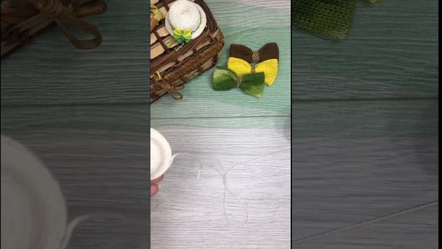 Шляпка с бантиком/DIY/МК шляпка/ заколка шляпка/мк канзаши смотреть онлайн