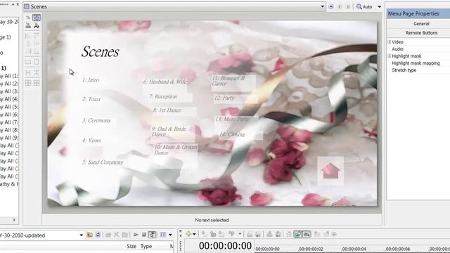 How to Create SCENE SELECTION MENUS in Sony DVD Architect Pro смотреть онлайн