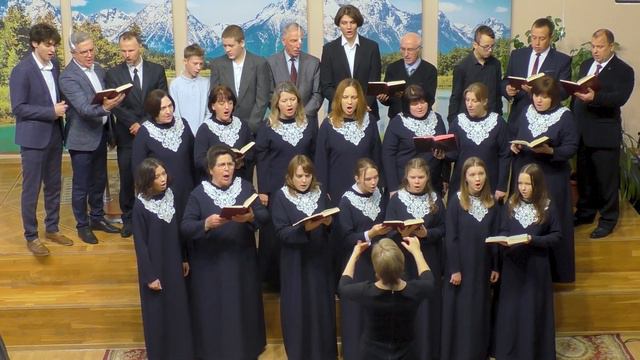 Хор общины АСД Аксай - "Там дом мой" смотреть онлайн