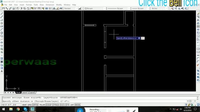 Making a simple Floor Plan 25' x 50' in Autocad Part 1 in urdu смотреть онлайн
