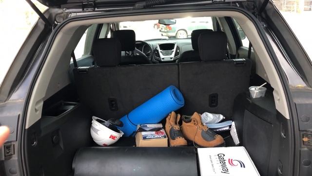 Chevrolet Equinox - Spare tire location смотреть онлайн