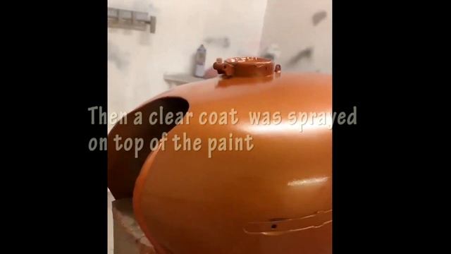 Honda CB 250 - Spray Painted Petrol Tank смотреть онлайн