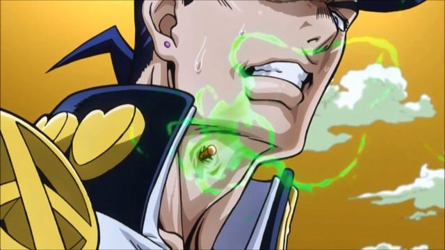 JoJo's Bizarre Adventure Part 4 Jotaro stops time [Star Platinum The World] смотреть онлайн