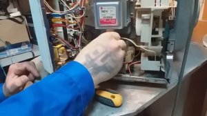 Ремонт микроволновки LG. Высоковольтная часть.