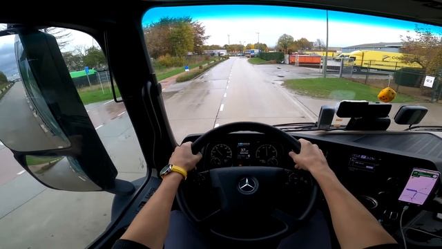 POV Truck Driving MERCEDES ACTROS in BELGIUM #trucks #truck #driver #pov #hgv смотреть онлайн