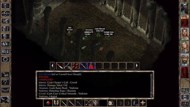 Battling Lord Jierdan Firkraag - Let's Play Baldur's Gate 2: Enhanced Edition (Core Rules) 57 смотреть онлайн