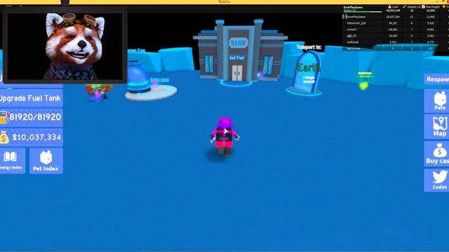 ДЕВЯТЬ ПЛАНЕТ ЗА 1 ДЕНЬ ДЖЕТПАК Симулятор ОБНОВЛЕНИЕ ROBLOX Jetpack Simulator летсплей | РЫЖИЙ ЕНОТ смотреть онлайн