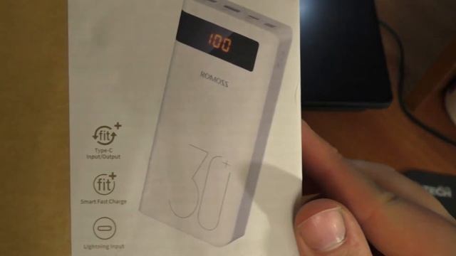 ? Powerbank Romoss sense 8P+ на 30000 mAh ⚡ c Алиэкспресс! смотреть онлайн