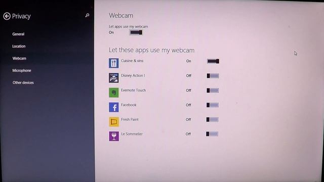 Windows 8.1 How to add or remove app access to webcam with privacy settings смотреть онлайн