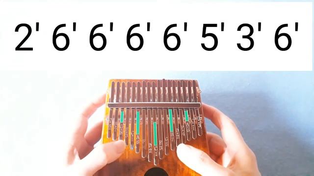Toto - Hold The Line (Easy Tabs/Tutorial/Play-Along) - Kalimba Cover