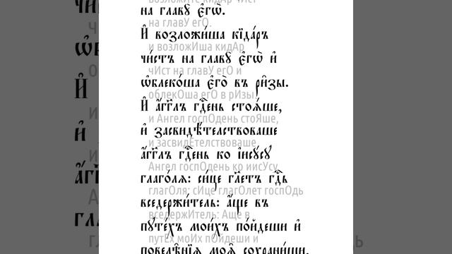 Книга пророка Захарии. Глава 3 смотреть онлайн