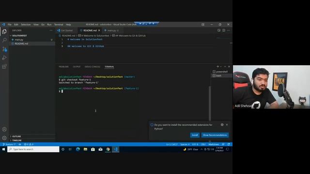 Open source, git and GitHub | Adil Shehzad | SolutionFest смотреть онлайн