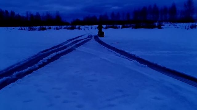 мотобуксировщик "конек горбунек" 13сил по небольшому слуду. смотреть онлайн