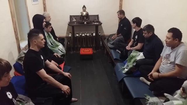 Утренняя медитация.Оздоровительные выходные с мастером А.Скалозубом и Д. Сергеевой.Территория Дзен. смотреть онлайн