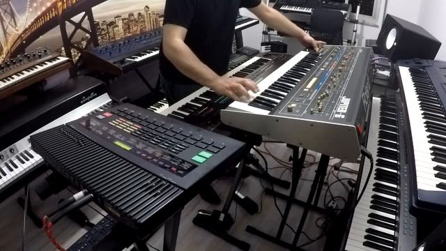 ROLAND JUPITER 6 YAMAHA DX5 .. MUSIC TRIBUTE GENESIS смотреть онлайн