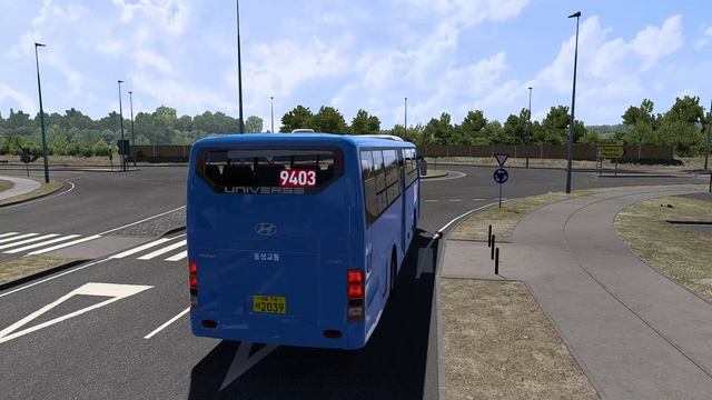 서울 광역 9403번 버스 간선도색 l Euro Truck Simulator 2 Mod смотреть онлайн
