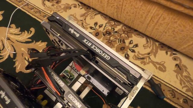 Майнинг ферма на RTX 4070Ti 12Gb | Обзор Palit Gamerock RTX 4070Ti