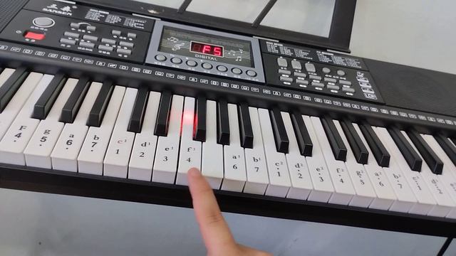 San Sen / BD Music BD-670 keyboard follow function the song on "Little Apple" смотреть онлайн