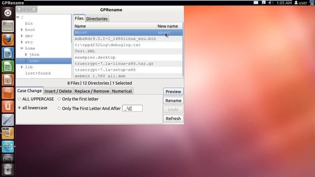 How to Rename in Ubuntu смотреть онлайн