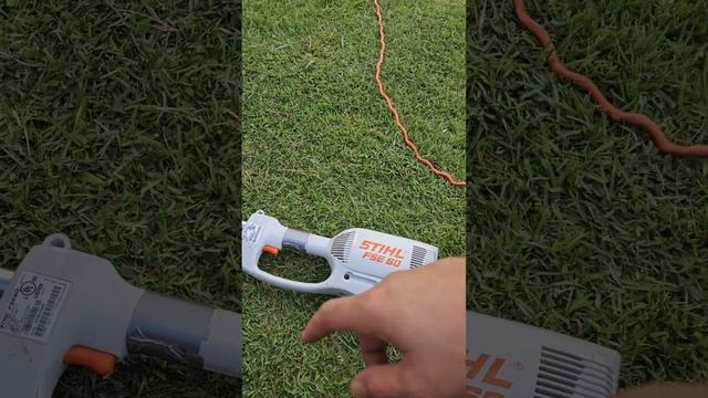 STIHL FSE 60 Grass string Trimmer quick review смотреть онлайн