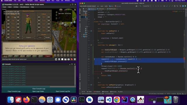 E008 - OSRS Botting - Character creation using widgets API смотреть онлайн
