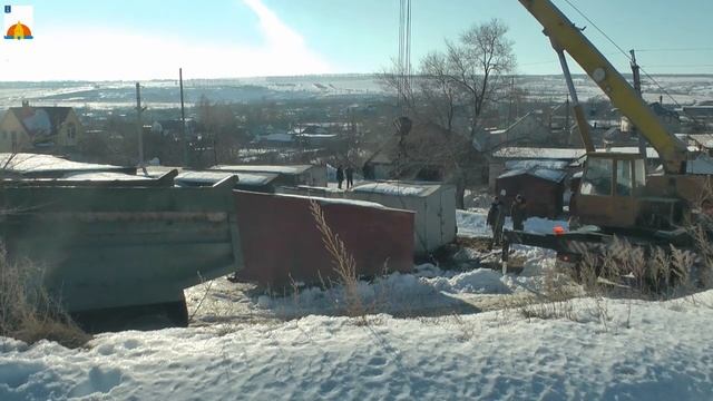 Демонтаж гаражей 12 02 2016.mp4 смотреть онлайн