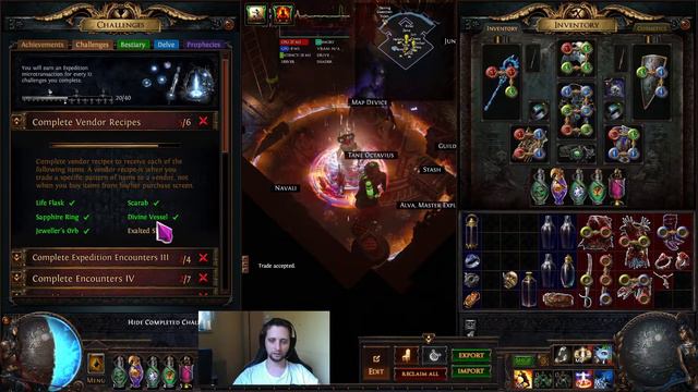 [3.15] Guide | Challenge: Complete Vendor Recipes | Expedition | Path of Exile 3.15 смотреть онлайн