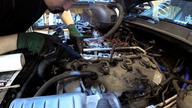 Заменил свечи и перекрыл ЕГР (EGR) крайслер 300с смотреть онлайн