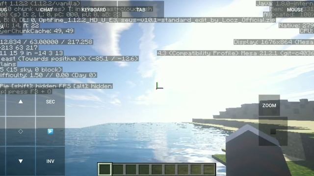 Seus Shaders | Pojavlauncher 1.12.2 смотреть онлайн