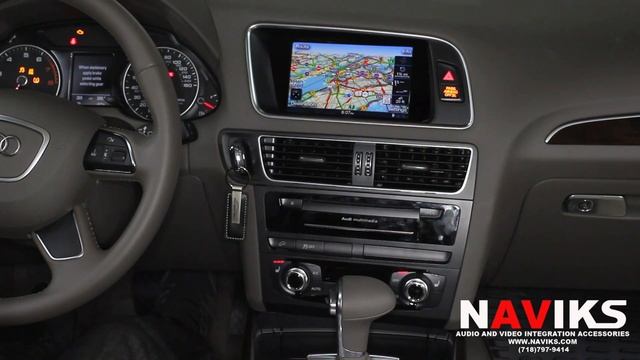 2016 Audi Q5 8R NAVIKS Video Integration Interface Add: Rearview Camera, Video Inputs смотреть онлайн