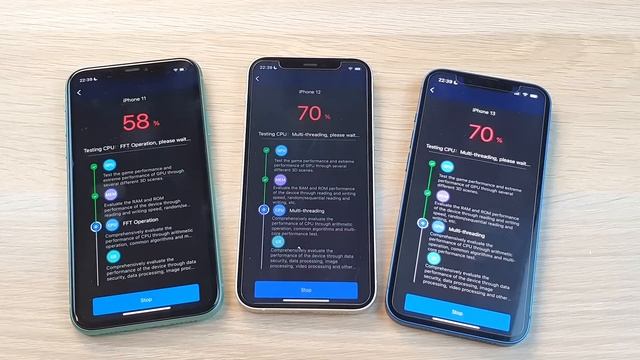 IPHONE 11 VS IPHONE 12 VS IPHONE 13 - ANTUTU BENCHMARK смотреть онлайн