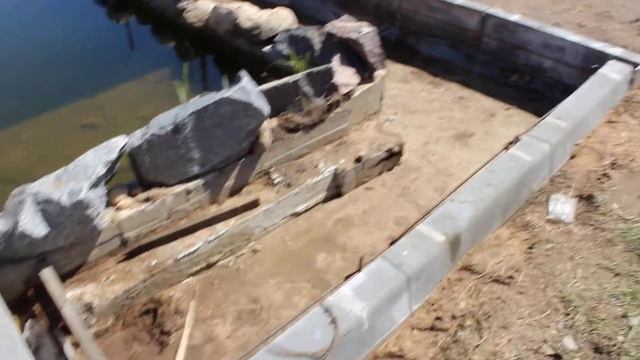 строительство биоплато на своем пруду 2 этап смотреть онлайн