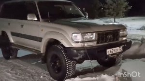 Тойота Ленд Круизер 80 4,5/ эксплуатациия в морозы -38