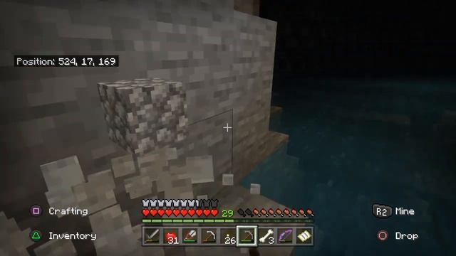 Minecraft ep.8 Exploring a mossy cavern смотреть онлайн