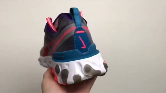 Nike React Undercover Element 87 Red Orbit Men Women Running Shoes смотреть онлайн