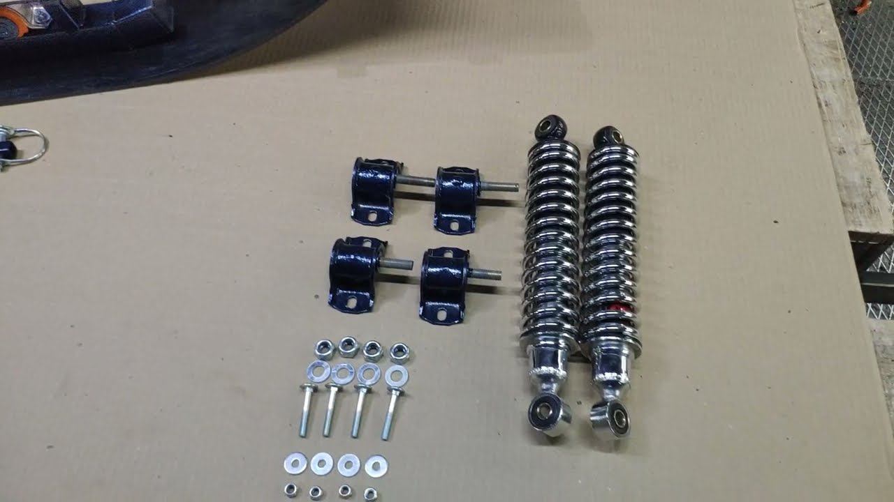 Установка амортизаторов на сани для мотобуксировщиков серии"ВАНЁК-РЫБАЧОК" смотреть онлайн