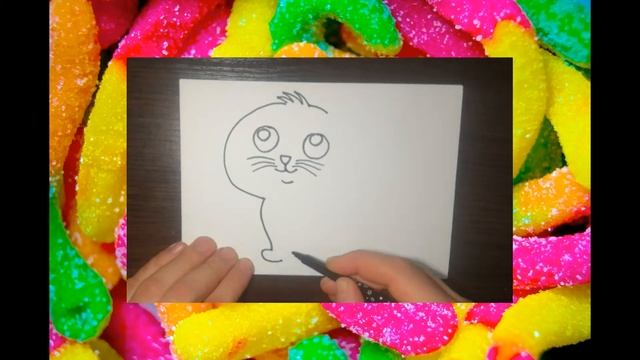 КАК РИСОВАТЬ детские рисунки с шаржиком смотреть онлайн